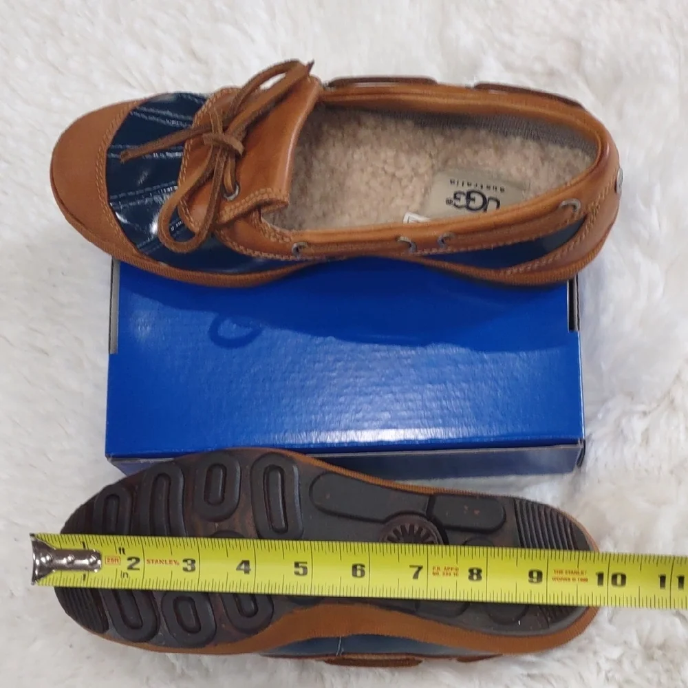 UGG AUSTRALIA Navy and Tan Casual Shoes - Picture 14 of 17